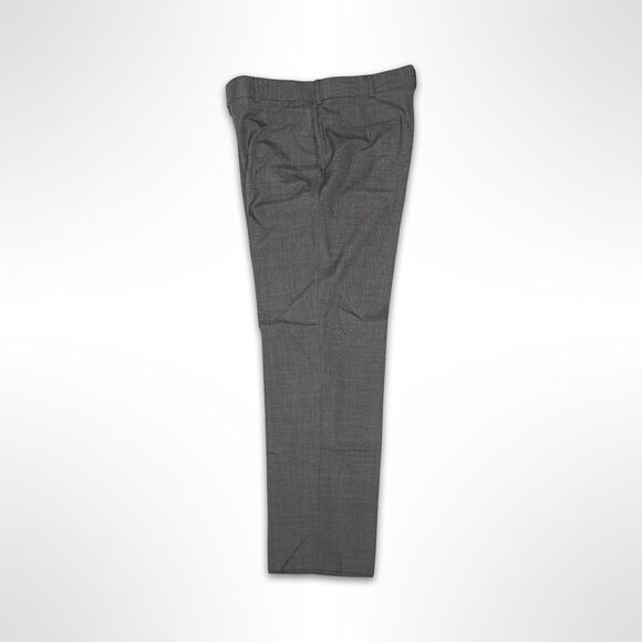 Stafford Men's Dress Pants 36x32 Grey Flat Front NWOT - Picture 2 of 4